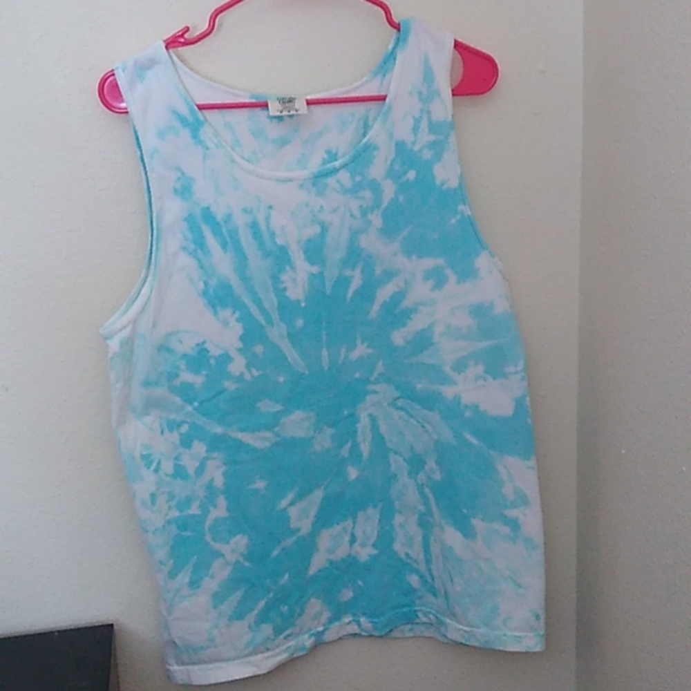 Comfort colors tie dye tank